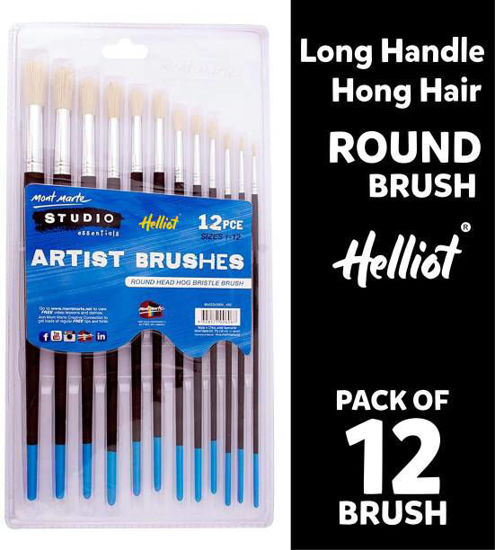Picture of Mont Morte Studio Artist Brushes Set - 12 Pc