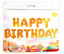 Picture of Happy Birthday Foil Golden Ballons 2