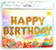 Picture of Happy Birthday Foil Multi Coloured Ballons 2
